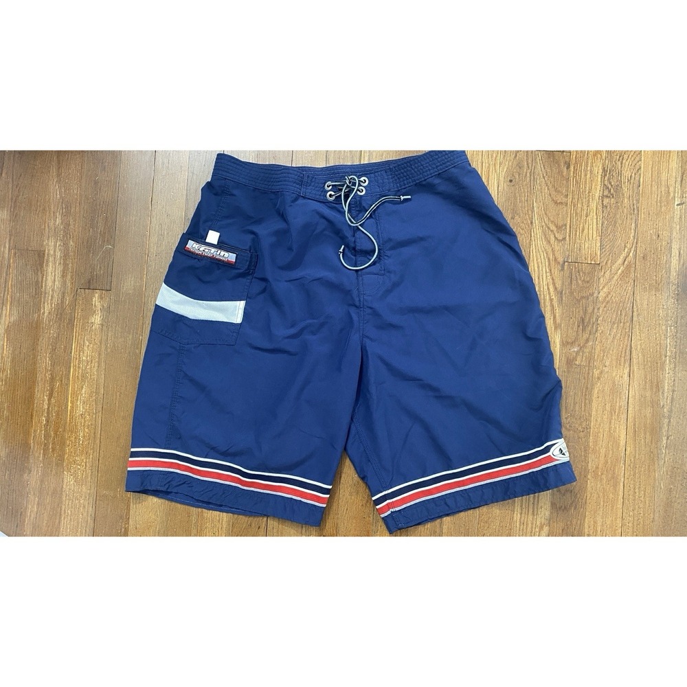 KATIN Custom Surf Trunks Men's Size 34 Board Shorts Beach Surf Swim Drawstring